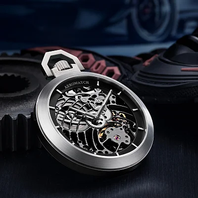Aerowatch Lepine Quartz Mechanical Skeleton 50829 AA04 SQ
