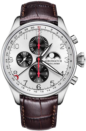 Aerowatch Les Grandes Classiques Automatic Chronograph Moonphase Limited Edition A 69989 AA04