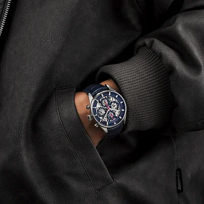 Aerowatch Les Grandes Classiques Chronograph Semi-Skeletonized Gent Automatic A 61989 AA07 1-2 SQ