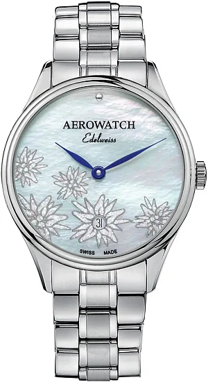 Aerowatch Les Grandes Classiques Edelweiss Lady A 49101 AA03 M