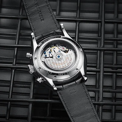 Aerowatch Les Grandes Classiques Gent Pilot Automatic Chronograph Day-Date A 61989 AA09