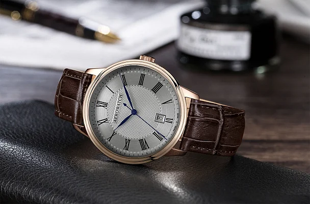 Aerowatch Les Grandes Classiques Gent Quartz A 42102 RO01