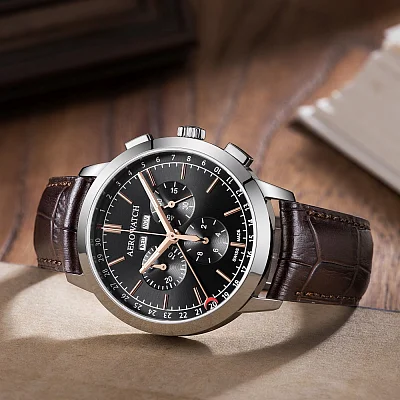 Aerowatch Les Grandes Classiques Quartz Chronograph A 89992 AA03