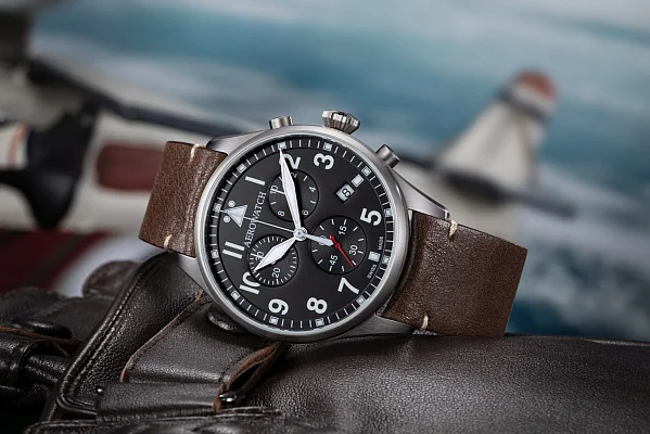 Aerowatch Les Grandes Classiques Quartz Chronograph Pilot A 79990 AA03