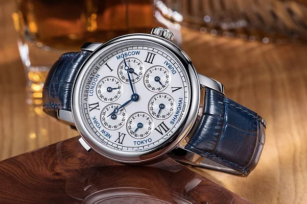Aerowatch Renaissance 7 Times Zones Mechanical A 51974 AA01