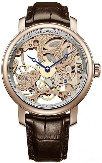 Aerowatch Renaissance Big Mechanical Skeleton A 57931 RO01
