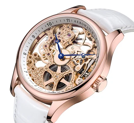 Aerowatch Renaissance Lady Mechanical Skeleton A 57981 R113