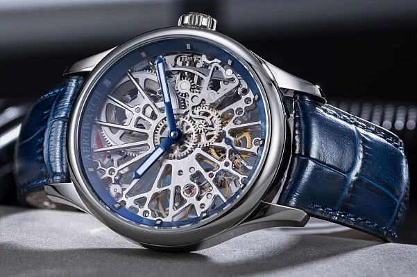 Aerowatch Renaissance Mechanical Skeleton Cobweb A 50981 AA19