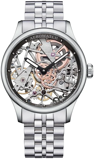 Aerowatch Renaissance Mechanical Skeleton Fir Tree A 50981 AA24 M