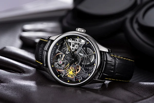 Aerowatch Renaissance Mechanical Skeleton Spider A 50981 AA22