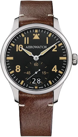Aerowatch Renaissance Pilot Big Date Quartz A 39982 AA09