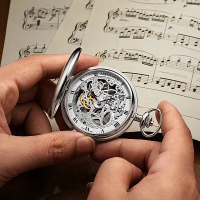 Aerowatch Savonnettes Mechanical Skeleton 57834 AA01