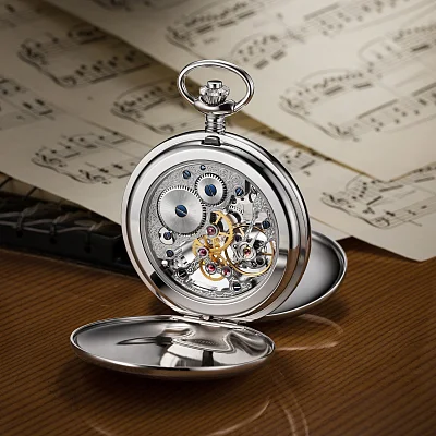 Aerowatch Savonnettes Mechanical Skeleton 57834 AA01