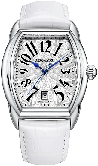Aerowatch Streamline Lady Quartz Big A 42959 AA05 BLANC