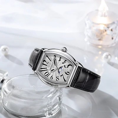 Aerowatch Streamline Lady Quartz Moonphase A 43958 AA11