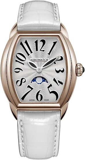 Aerowatch Streamline Lady Quartz Moonphase A 43958 RO11