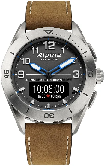 Alpina AlpinerX HR Alive Smart Outdoors Titanium AL-284LGGN5TAQ1L
