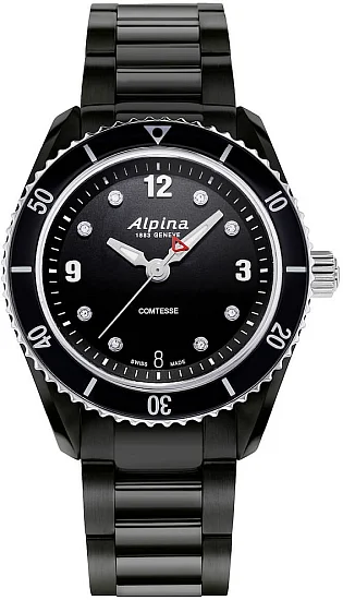 Alpina Comtesse Sport Quartz Diamonds AL-240BD3FBC6B
