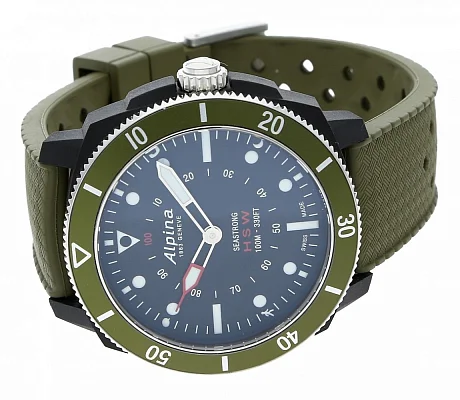 Alpina Horological Smartwatch Seastrong AL-282LBGR4V6