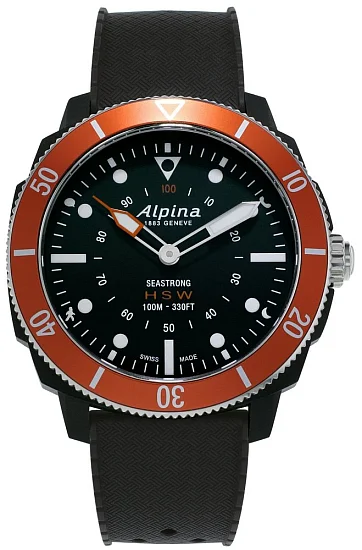 Alpina Horological Smartwatch Seastrong AL-282LBO4V6