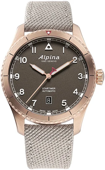 Alpina Startimer Pilot Automatic 41mm AL-525BR4S24