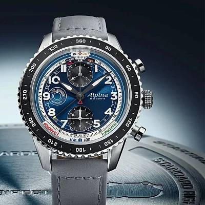Alpina Startimer Pilot Automatic Chronograph IFR x Watch Angels Limited Edition AL-570NW4S46