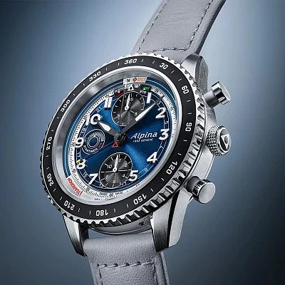 Alpina Startimer Pilot Automatic Chronograph IFR x Watch Angels Limited Edition AL-570NW4S46