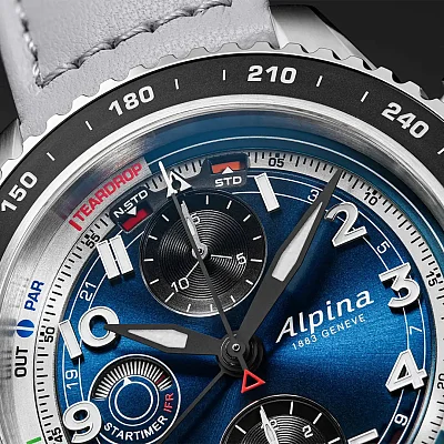 Alpina Startimer Pilot Automatic Chronograph IFR x Watch Angels Limited Edition AL-570NW4S46