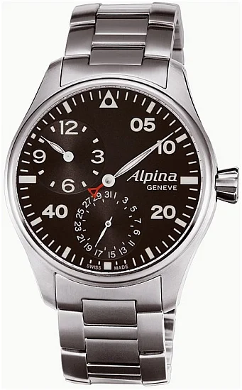 Alpina Startimer Pilot Automatic Manufacture Regulator AL-950B4S6B