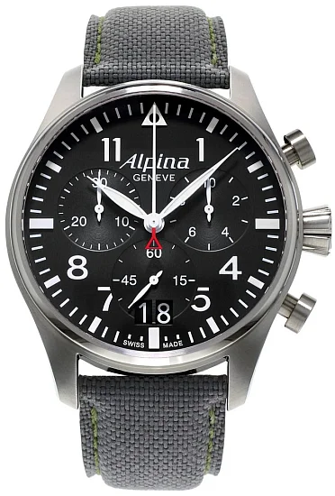 Alpina Startimer Pilot Quartz Chronograph Big Date AL-372B4S6