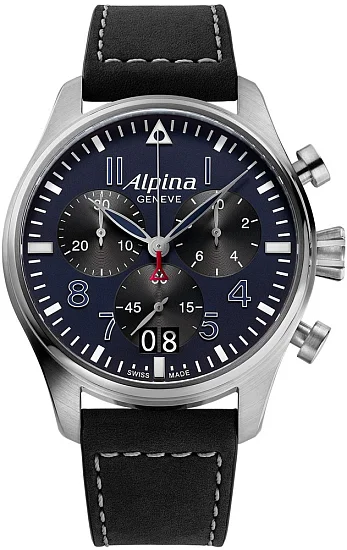 Alpina Startimer Pilot Quartz Chronograph Big Date AL-372NB4S6
