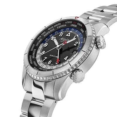 Alpina Startimer Pilot Quartz Worldtimer AL-255B4S26B