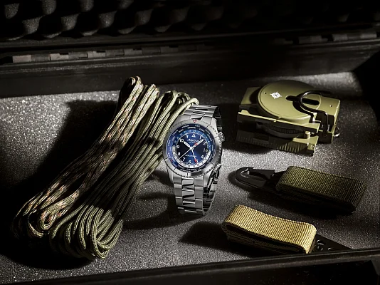 Alpina Startimer Pilot Quartz Worldtimer AL-255N4S26B