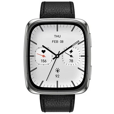 Amazfit Active 2 Square Black Leather GPS NFC Set W2440GL3N