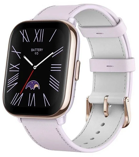 Amazfit Active Lavender Purple Digital Smartwatch 36mm HR GPS W2211EU3N