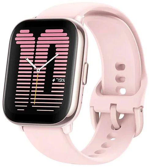 Amazfit Amazfit Active Petal Pink Digital Smartwatch 36mm HR GPS W2211EU4N