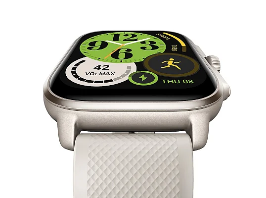 Amazfit Cheetah S Winner Champagne Digital Smartwatch 38mm HR GPS W2296TY1N