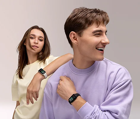 Amazfit Band 7 Beige Digital Smartwatch 24mm HR B2177EU2N