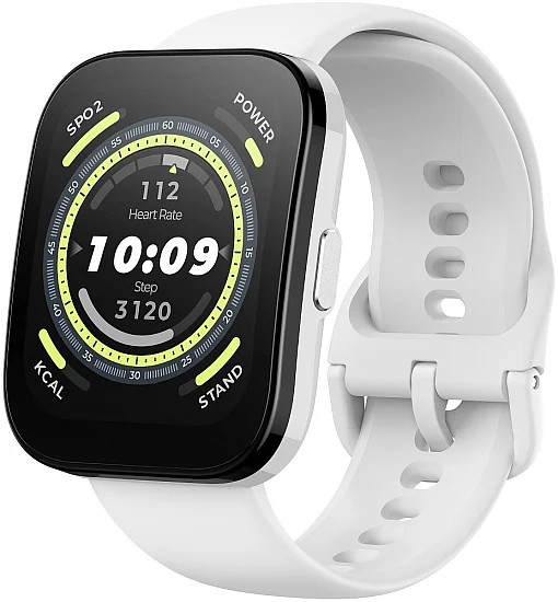 Amazfit Bip 5 Cream White Digital Smartwatch 38mm HR GPS W2215EU3N