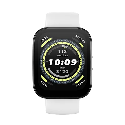 Amazfit Bip 5 Cream White Digital Smartwatch 38mm HR GPS W2215EU3N