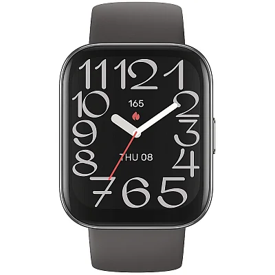 Amazfit Bip 5 Unity Charcoal Black Digital Smartwatch 38mm HR W2324US3N