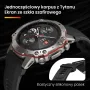  Zdjęcie 6 Amazfit Falcon Supersonic Black Sapphire Titanium Digital Smartwatch 47mm HR GPS W2029OV1N