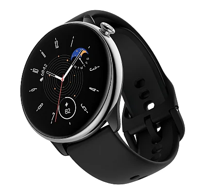 Amazfit GTR Mini Midnight Black Digital Smartwatch 42mm HR GPS W2174EU1N