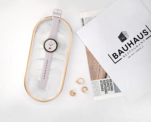 Amazfit GTR Mini Misty Pink Digital Smartwatch 42mm HR GPS W2174EU2N
