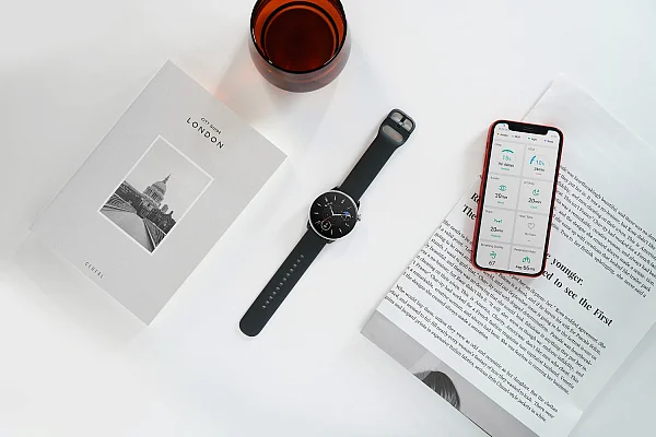 Amazfit GTR Mini Midnight Black Digital Smartwatch 42mm HR GPS W2174EU1N