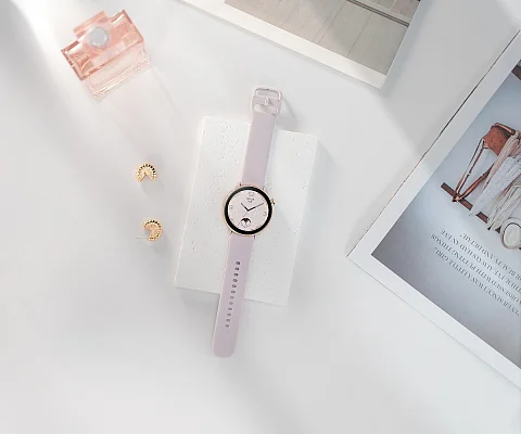 Amazfit GTR Mini Misty Pink Digital Smartwatch 42mm HR GPS W2174EU2N
