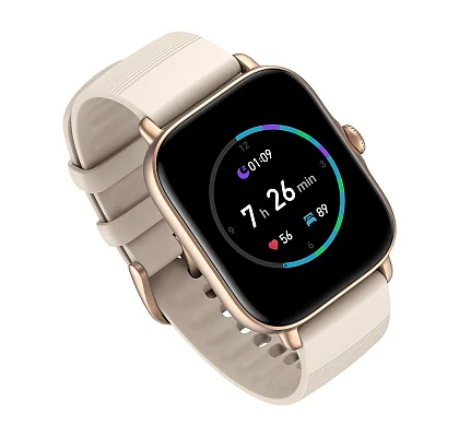 Amazfit GTS 3 Ivory White Digital Smartwatch 36mm HR GPS W2035OV2N