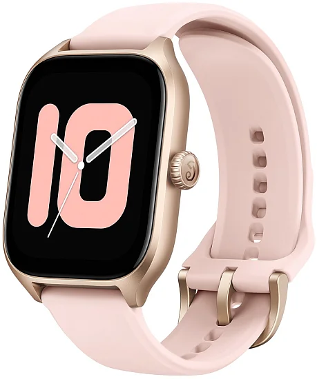 Amazfit GTS 4 Rosebud Pink Digital Smartwatch 36mm HR GPS W2168EU3N