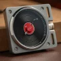  Zdjęcie 4 AndoAndoAndo Vinyl Record Automatic Watch RBS Red-Black-Silver AAA-VINYL-RBS