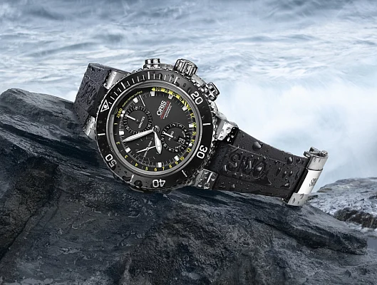 Oris Aquis Depth Date Chronograph 01 774 7708 4154-Set